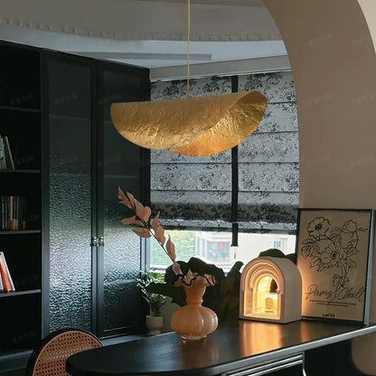 gold pendant light fixture