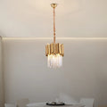 gold small crystal chandelier for dining room