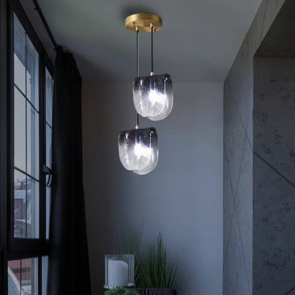 green stained glass lamp