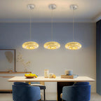 hanging crystal pendant light