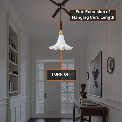 hanging lamp stained glass