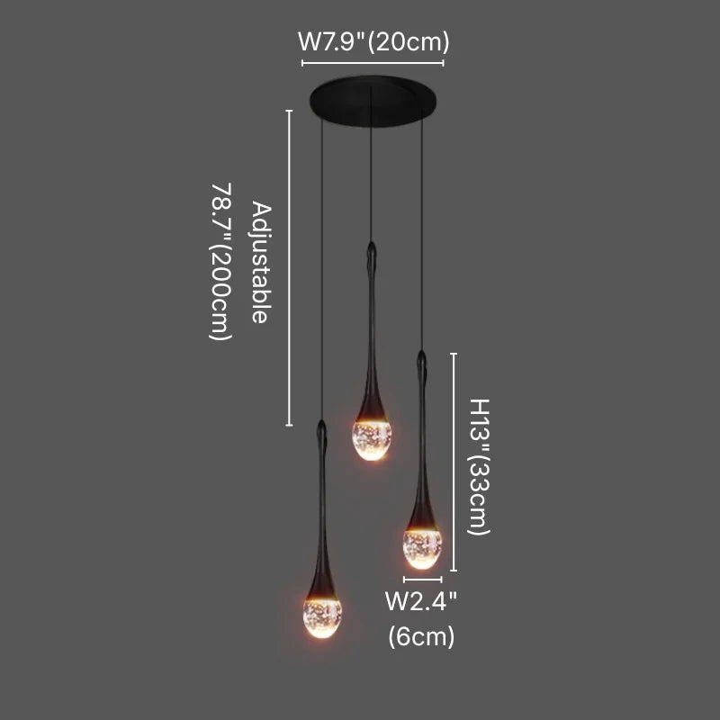 kitchen black pendant lights