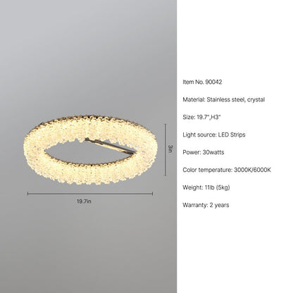 led ceiling light with plug