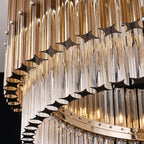 led chandelier modern kitchen