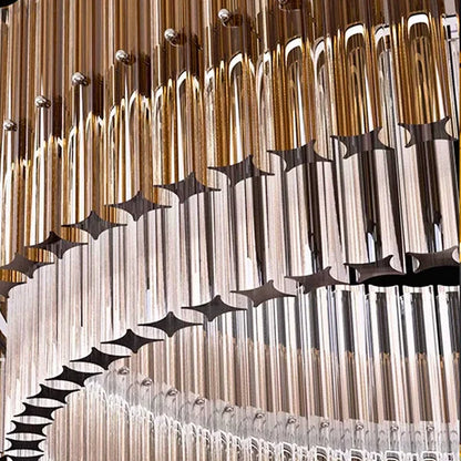 led chandelier modern kitchen