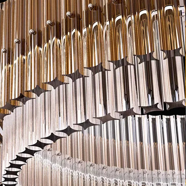 led chandelier modern kitchen