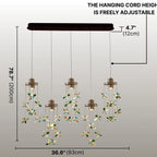 light oak round dining table