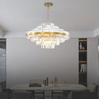 living room crystal light