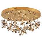 YOOGEE Lumix crystal chandelier for grand living room and dining room ceiling lighting