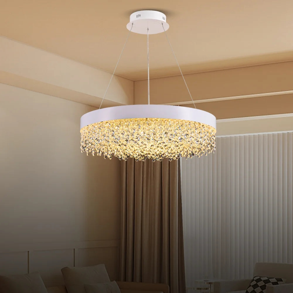 luxury living room chandelier