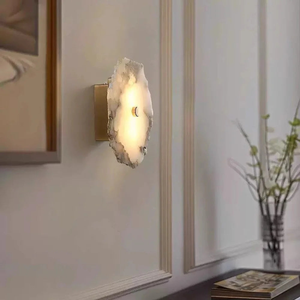 marble wall sconce 1 light
