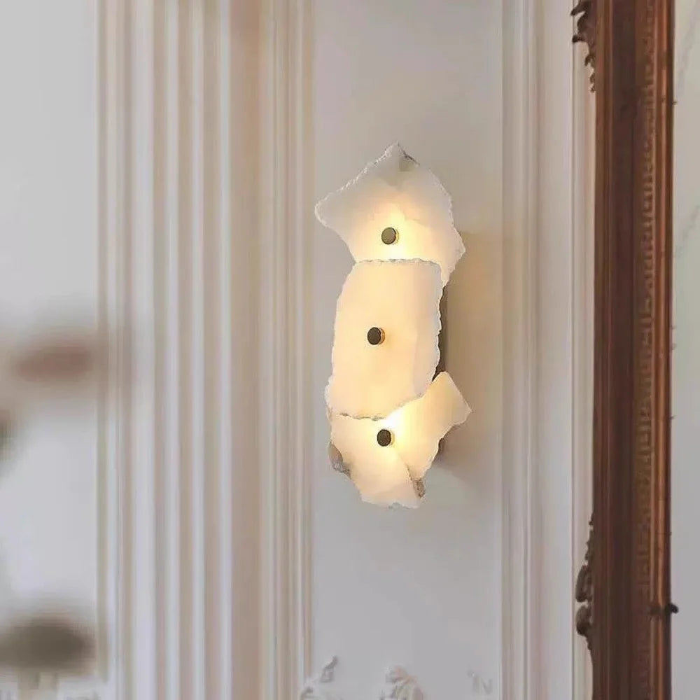 marble wall sconce 3 lights