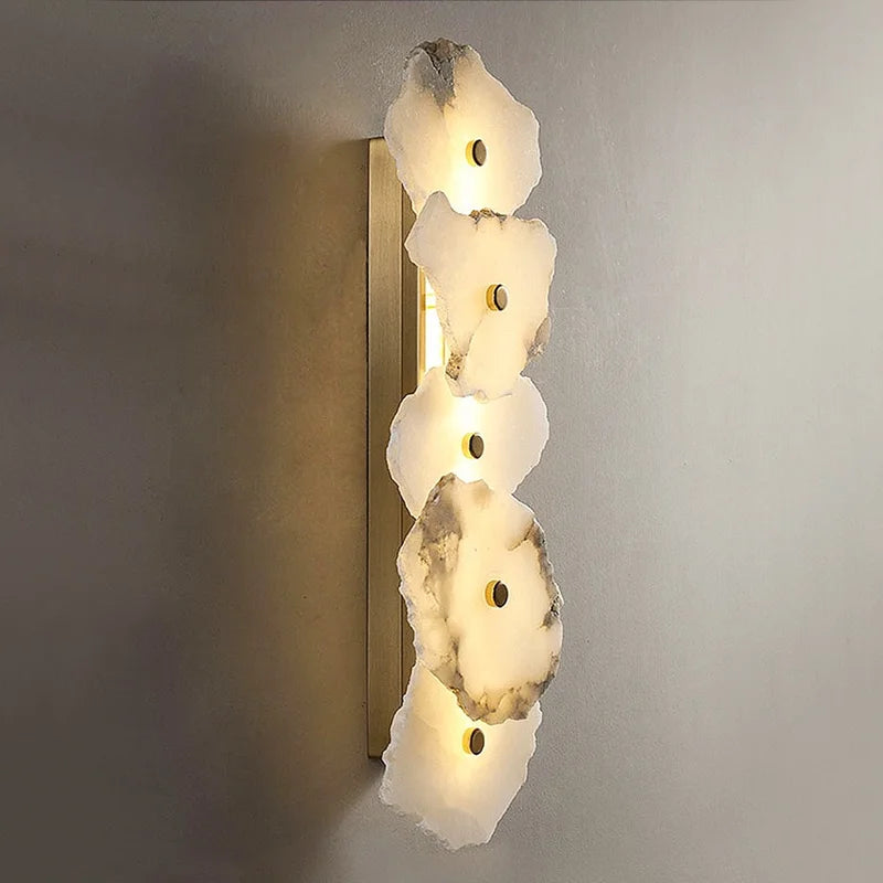 marble wall sconce 5 lights