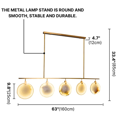 mid-century modern pendant light​