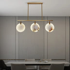 mid century light pendant