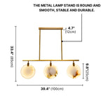 mid century modern light pendant​