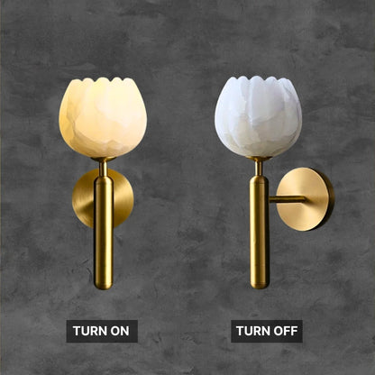 mirrored wall sconces lighting