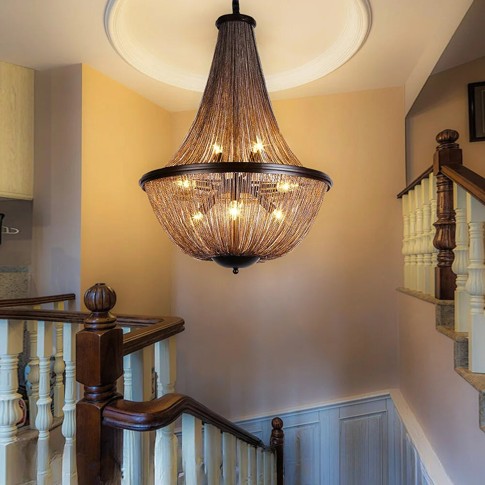 modern black pendant light