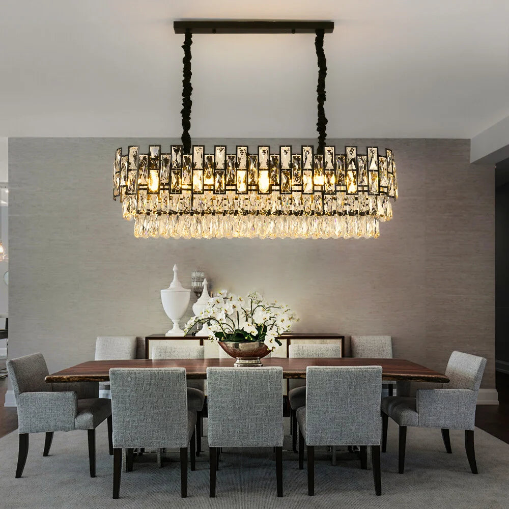 modern black pendant lighting for kitchen island