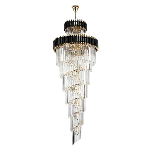 modern contemporary staircase chandelier