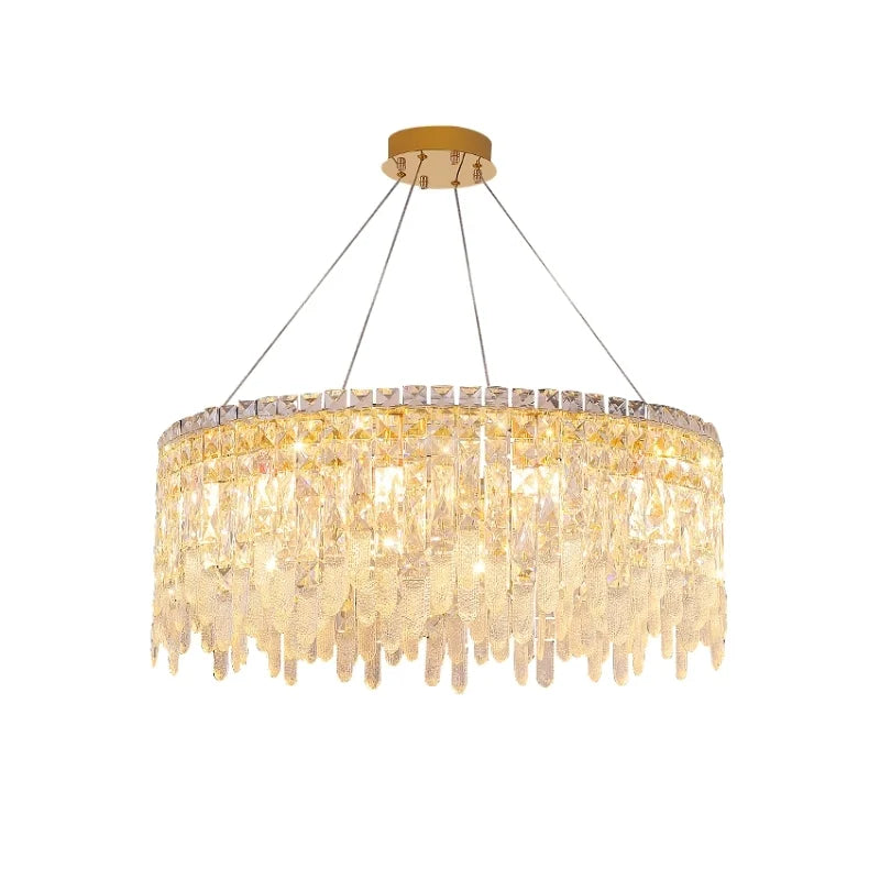 modern crystal chandelier for living room