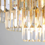 modern crystal lamp