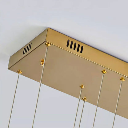 modern crystal pendant light fixture