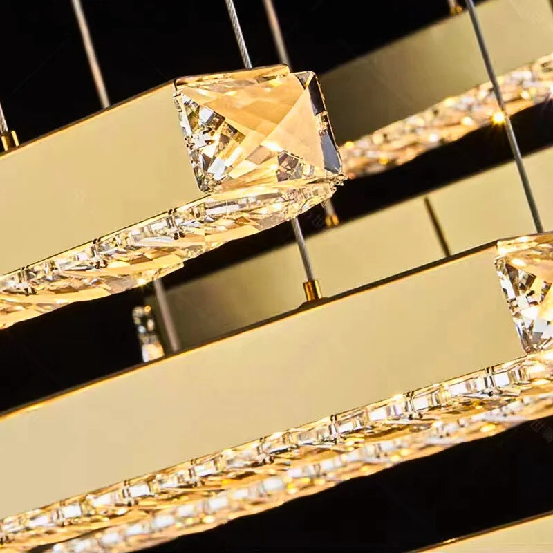 modern crystal pendant lights