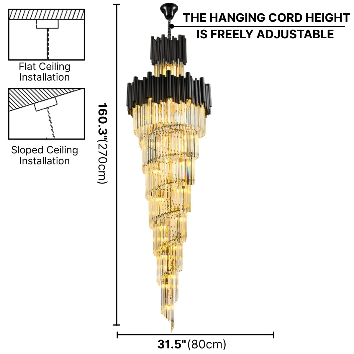 modern entryway pendant light
