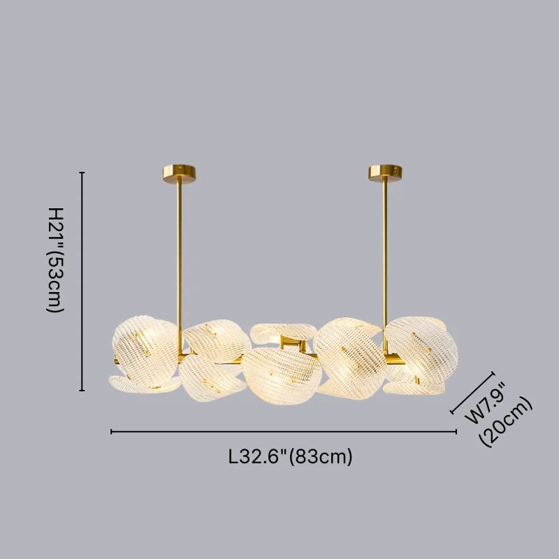 modern farmhouse chandelier​