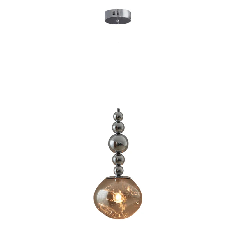 modern glass pendant light