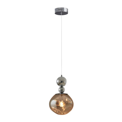 modern glass pendant light