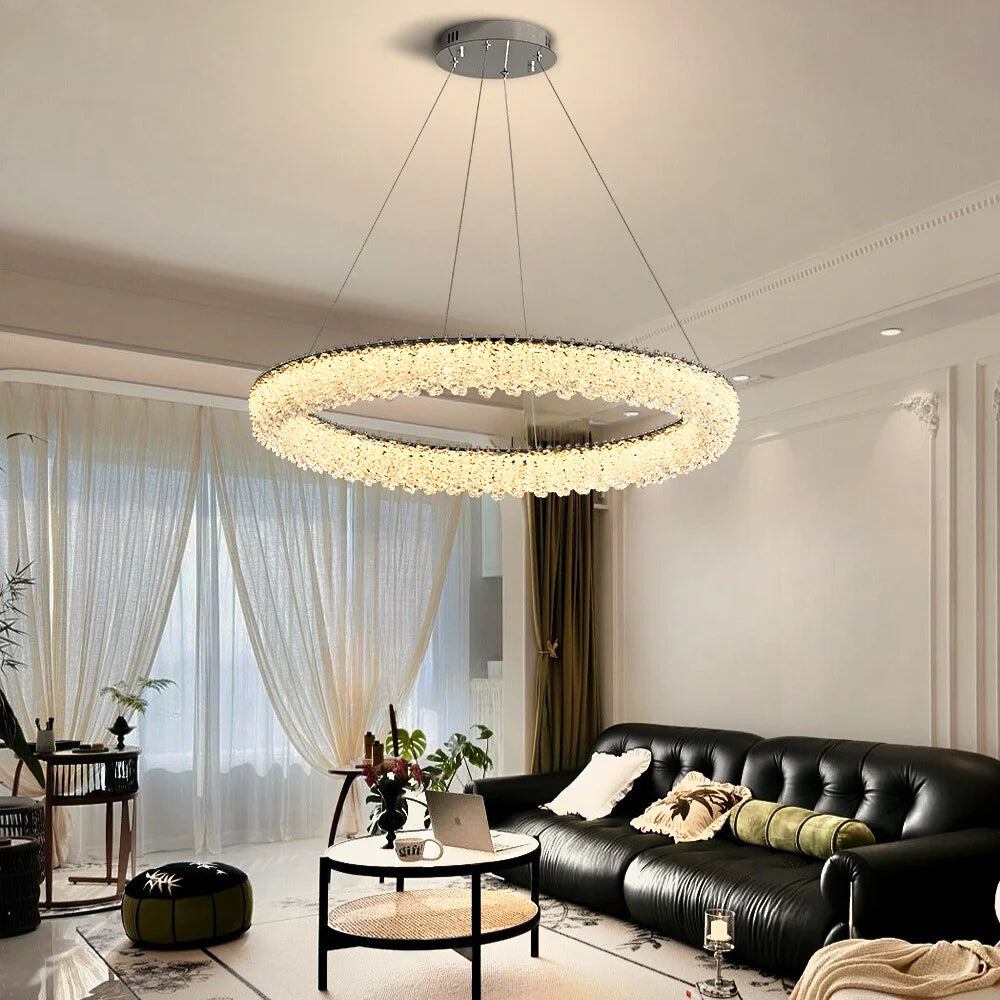 modern gold chandelier