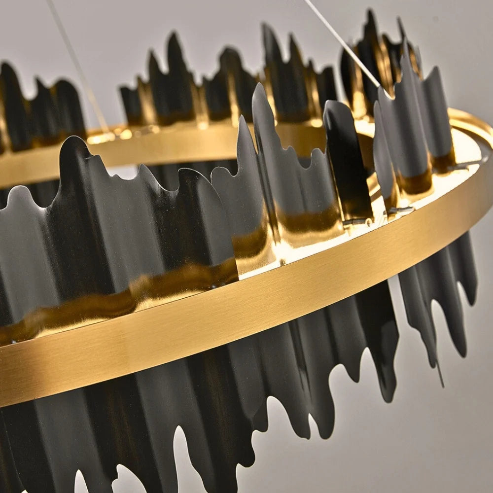 modern gold chandelier lighting