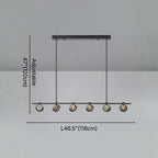 modern gold pendant light