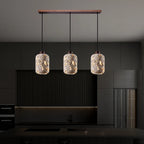 modern gold pendant lights for kitchen island