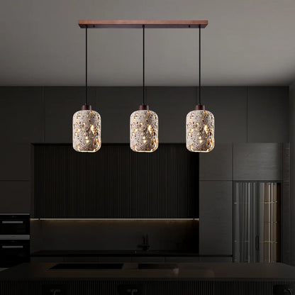 modern gold pendant lights for kitchen island