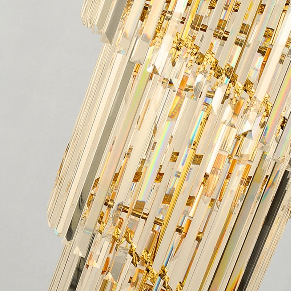 modern staircase chandelier lighting