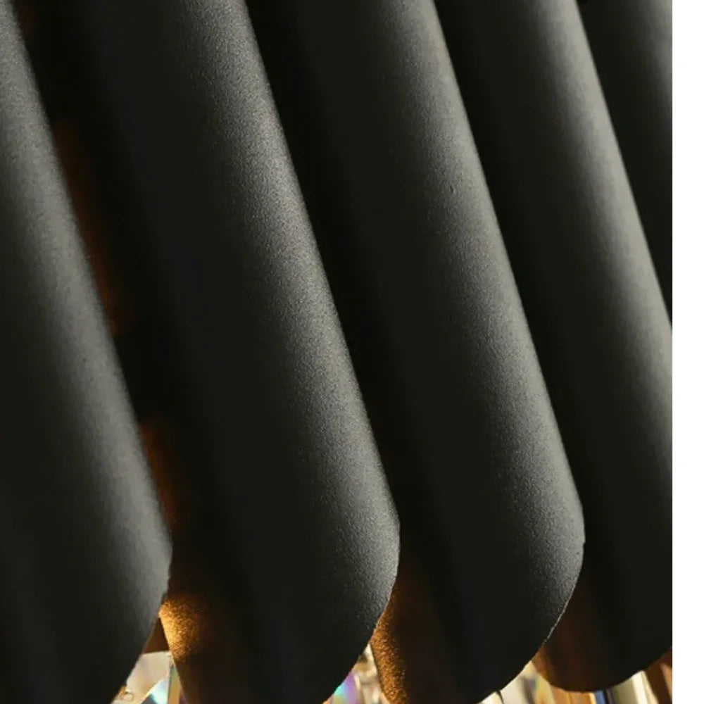 modern style small staircase chandelier