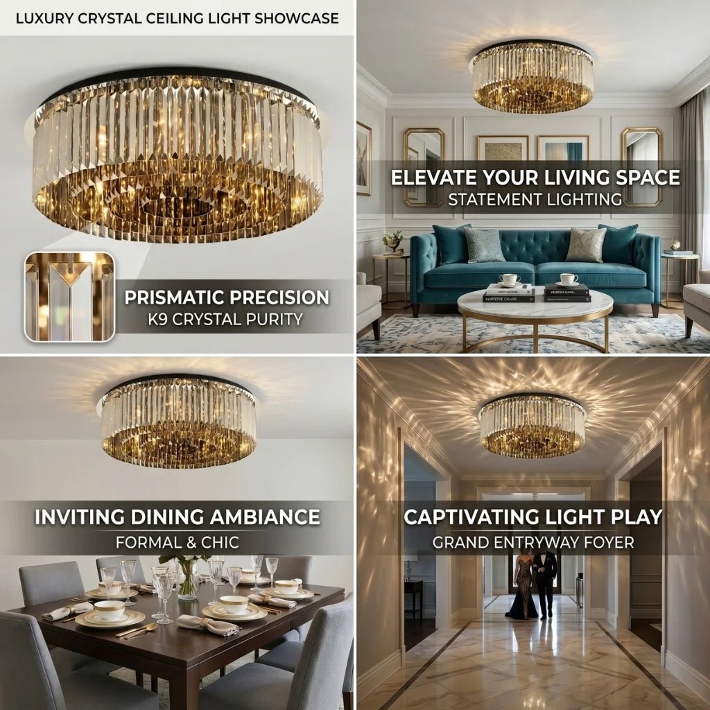 YOOGEE premium ceiling light for sophisticated American home interiors