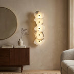 Opal opal marble decorative wall sconce for sophisticated home interior design