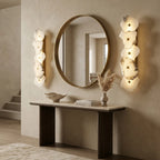 YOOGEE Opal marble wall sconce for luxury bedroom and living room accent lighting