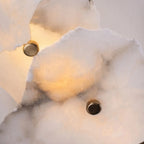Modern marble wall light fixture by YOOGEE for elegant hallway and bedside illumination