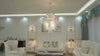 Elysian Chandelier_Modern Luxury Living Room Tassel Lighting Fixture Video