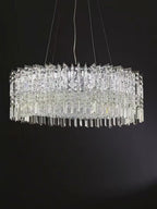 Tassel Chandelier-Modern All Crystal Chandelier for Living Room Detail Video