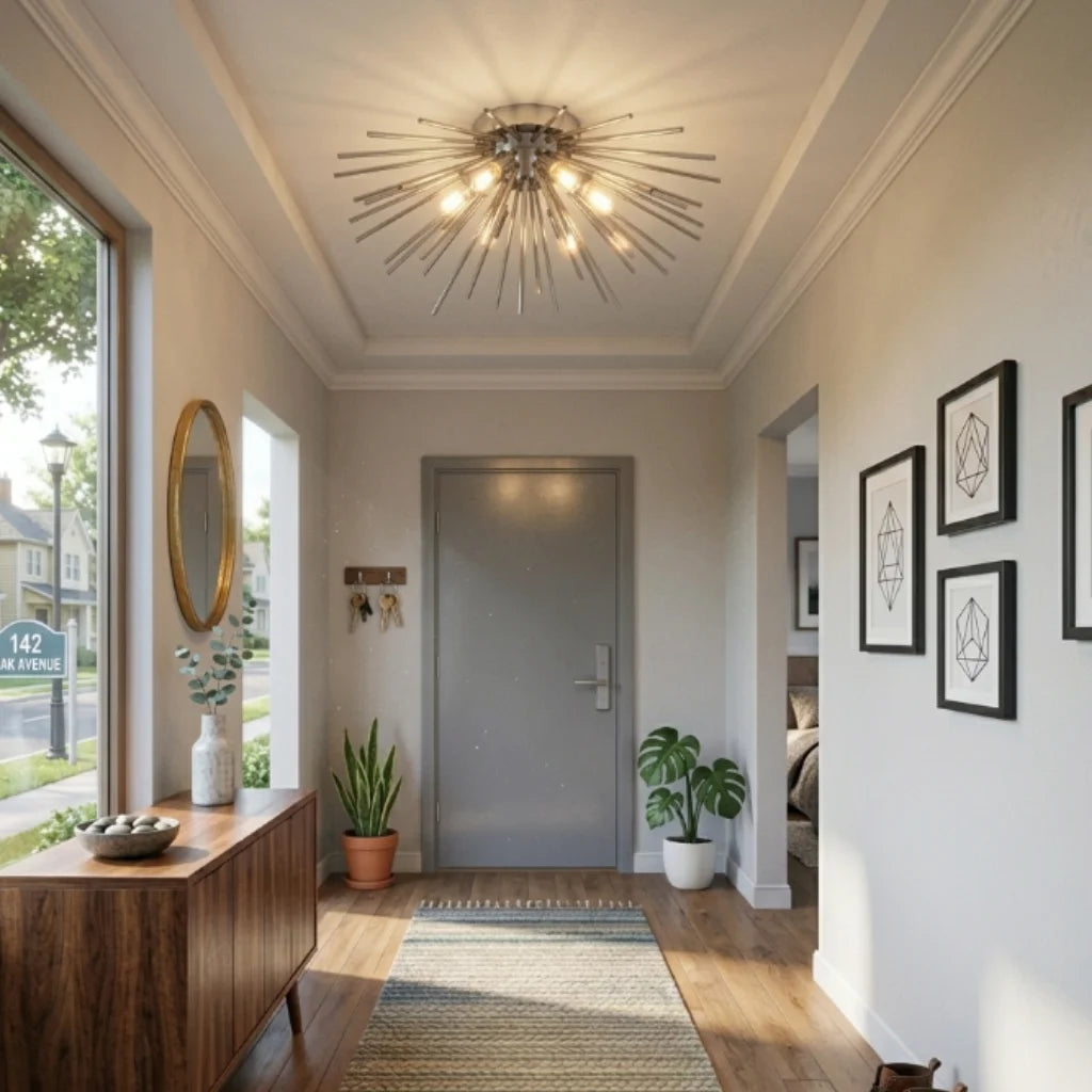 YOOGEE Pyro ceiling light for elegant living room and dining room lighting