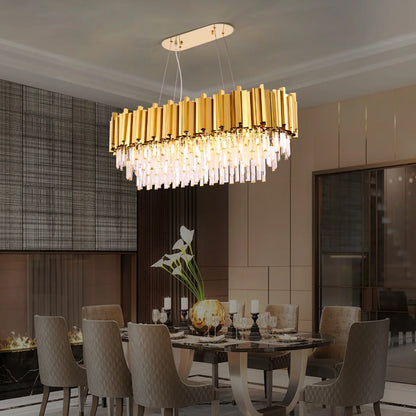 rectangular chandelier for dining room