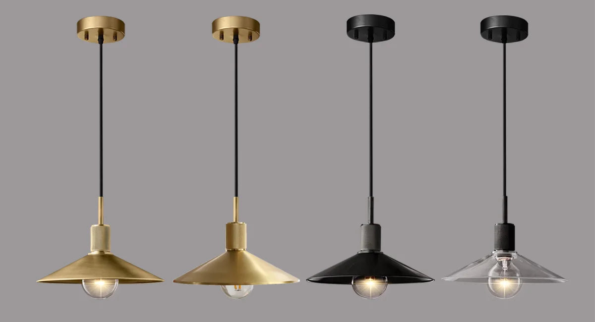 restaurant style pendant light