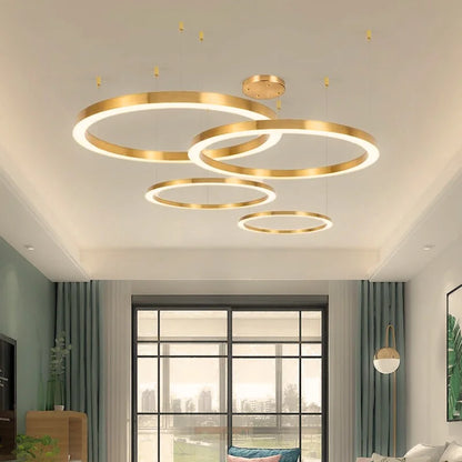 ring chandelier led