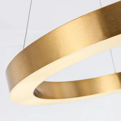 ring led light chandelier